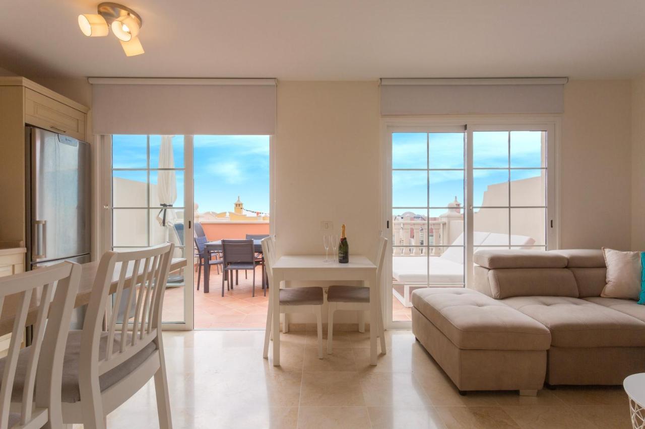 Luxury Duplex Apartment With Beautiful Sea Views Palm-mar Kültér fotó